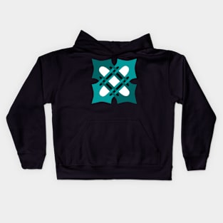 Teal Merlin's Keystone Kids Hoodie